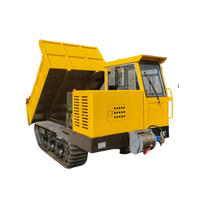 Niedriger Preis Hot Sale Mini Transporter Dump Mini Bulldozer All Terrain Mini Truck Crawler Bulldozer Kleine Crawler Bulldozer