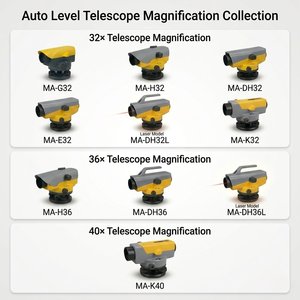 X-vormige draadophanging magnetische dempingscompensator automatische waterpas MA-DH36L optische waterpas voor terreinwaterpas stellen - Product Image 5
