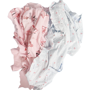 قطع قماش قطنية مطبوعة حسب الطلب للتنظيف الصناعي، قماش مسح قوي الامتصاص للزيت والماء، بالات ملابس مستعملة للأطفال - Product Image 4