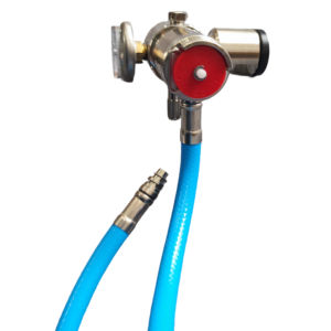 Vanne OEM à double sécurité EEBD/ELSA de haute qualité avec jauge HUD intégrée Tube <span class=keywords><strong>flexible</strong></span> à moyenne pression de 40MPa pour la lutte contre les incendies - Product Image 3