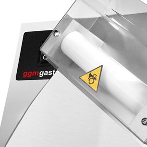 Rodillo para masa Gastro GGM - para masa de pizza de 300 mm - grosor de masa de 1 a 4 mm - Product Image 3