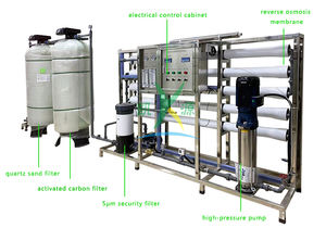 Sistema de Desalinización por Ósmosis Inversa de Alta Salinidad para Hoteles, 20000 GPD, 4000 L/Hora, Reducción de TDS de 3000-5000 PPM y Purificación de Agua - Product Image 2