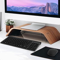 Offres Spéciales pleine grandeur sans fil clavier et souris combo 2.4ghz ultra-mince pour ipad
