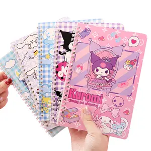 Baoyu Kawaii papeterie fournitures cahier Notes autocollantes accessoires de bureau bloc-notes bloc-notes mignon coréen papeterie A5 bobine