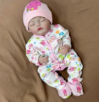 Boneka Bayi Reborn Realistis 20 Inch 50cm Y-Z029, Vinyl Lembut, Dilukis Tangan, Anggota Badan Dapat Digerakkan, Bayi Perempuan Baru Lahir, Dapat Dicuci, Hadiah Botol Susu