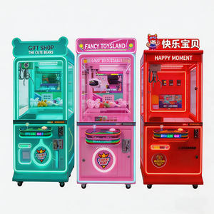 เครื่องคีบตุ๊กตาขนาดเล็กแบบเมกะ คล้ายเลโก้ สำหรับเด็ก 1 คนเล่น  ใส่แคปซูลลูกบอลขนาด 50 มม. ของขวัญ เครื่องเกมอาร์เคด - Product Image 4