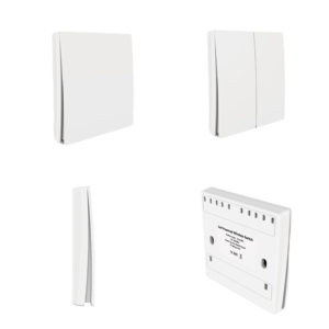 ซีรีส์ราศี - S112 2 แก๊งขับเคลื่อนด้วยตนเอง/จลน์ EU RF433 สวิตช์ไร้สายสวิตช์จลน์กันน้ําสําหรับแสง/บ้านอัจฉริยะ - Product Image 3