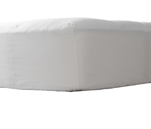 Funda de colchón ajustada impermeable de nailon refrescante Protector de colchón de ácaros del polvo suave - Product Image 2