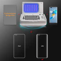 Vakum UV kürleme makinesi UV Anti-casus ekran koruyucu koruyucu Nano kesme Film levhası otomatik Film çizici