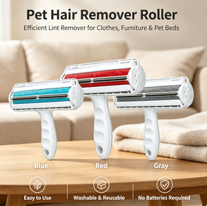 Brosse à rouleau anti-poils pour animaux de compagnie, vente en gros d'usine, design simple, emballée en plastique dans un sac OPP - Product Image 1
