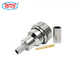 Заводской QN штекер Macho обжимной LMR200 Lmr195 Rg58 Rg223 Rg142 латунный кабель Rf коаксиальный разъем QMA конвертер Connecteur - Product Image 3