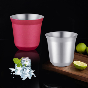 OUYADA Factory Direct Custom Stainless Steel <strong>Wine</strong> Double Wall Insulated Travel Coffee Mug <strong>Tumblers</strong> 80ml - Product Image 1