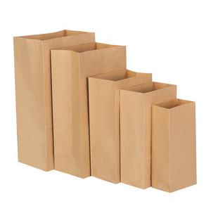 High Quality Wholesale Can Be Custom Kraft <strong>Paper</strong> <strong>Bag</strong> Food Packaging Takeaway <strong>with</strong> Your Own <strong>logo</strong> - Product Image 1
