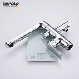 Empolo CUPC <span class=keywords><strong>Mat</strong></span> <span class=keywords><strong>Noir</strong></span> Laiton Massif Plancher <span class=keywords><strong>Baignoire</strong></span> Autoportante <span class=keywords><strong>Robinet</strong></span> Sanitaire pour Hôtel Utilisation Fabriqué en Chine - Product Image 4
