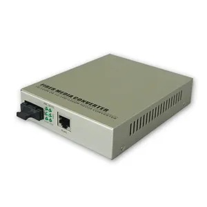 Petit commutateur 10G/5G/2.5G/1G/100M cuivre à 10GBASE-X SFP + convertisseur de média pour Ethernet