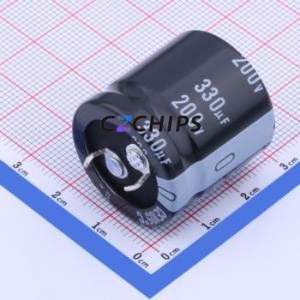 ตัวเก็บประจุแบบอิเล็กโทรไลต์อะลูมิเนียมแบบ Snap-in รุ่น LGU2D331MELA ชนิด Through hole (THT) ขนาด D25xL25 มม. 330uF 20% 200V ระยะขา 10 มม. - Product Image 1