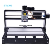 Mini-machine CNC 3018 Pro DIY hors ligne avec kit de 10 fraises et routeur de fraisage de circuits imprimés 3 axes pour le bois