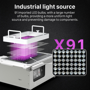 Imprimante 3D <span class=keywords><strong>Magforms</strong></span> à nivellement automatique, double extrudeur, impression industrielle, couleur unique, moule pour chaussures dentaires, LCD DLP 405Nm, résine - Product Image 2