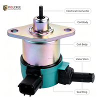 104-5155 Solenoid Pemutus Bahan Bakar 12V untuk Katup Penghenti Mesin Diesel Kubota V1205 V1505 V1305 D1105 D1005