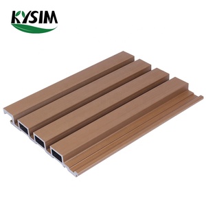 Panneaux muraux noirs en <span class=keywords><strong>3d</strong></span> grain de bois, design de construction, planches d'extérieur wpc, 12 pièces - Product Image 6