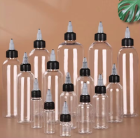 Fournisseur direct d'usine, flacons en plastique à presser de 60 ml, 100 ml, 150 ml avec bouchon