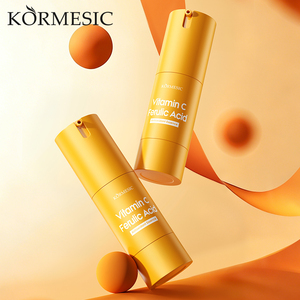 KORMESIC Private Label 35ml Vitamin <b>C</b> Ferulic Acid Antioxidant Essence Facial Face <b>Serum</b> Brightening Exfoliating Anti-Wrinkle - Product Image 1