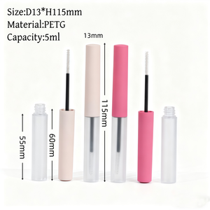 <span class=keywords><strong>Tube</strong></span> de mascara vide personnalisé avec brosse fine propre marque emballage plastique en vrac dans un emballage cosmétique sous vide - Product Image 4