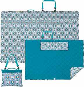 Extra Large Lightweight Polyester Outdoor <b>Picnic</b> <b>Blanket</b> Waterproof Sand Proof Beach Mat for Travel Hiking Camping Vacation - Product Image 1