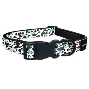 Animal Print <b>Dog</b> Harness Set with Adjustable Buckle Closure and Bowknot for Medium <b>Dogs</b> - Product Image 2