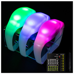Pulseras Acrílicas Luminosas LED para Fiestas, Regalos Promocionales y Festivales - Product Image 2