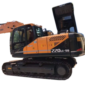 Excavadora Hyundai 220 original de segunda mano/excavadora Hyundai hecha en Corea usada para las ventas - Product Image 1