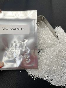 Venta al por mayor <span class=keywords><strong>Moissanite</strong></span> suelta VVS diamante corte brillante forma redonda <span class=keywords><strong>Moissanite</strong></span> piedras 0,8-3mm Melee <span class=keywords><strong>Moissanite</strong></span> - Product Image 6