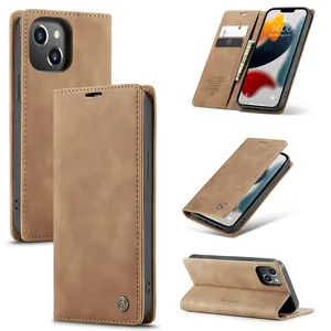 Best Seller Cover for iPhone 8 PU Leather TPU Back Cover Kickstand Cellphone Wallet Case for iPhone 7 8 Se 3 2022 Phone Case