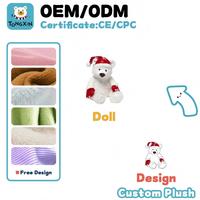 Ours en peluche personnalisés en gros par le fabricant, ours en peluche super doux arc-en-ciel pour cadeaux d'anniversaire et anti-stress, CPC CE OEM ODM