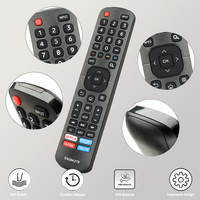 EN2BK27S Control remoto para Sharp LED Smart TV con Netflix TIKILIVE Prime-Video YouTube Keys Controller Reemplazo