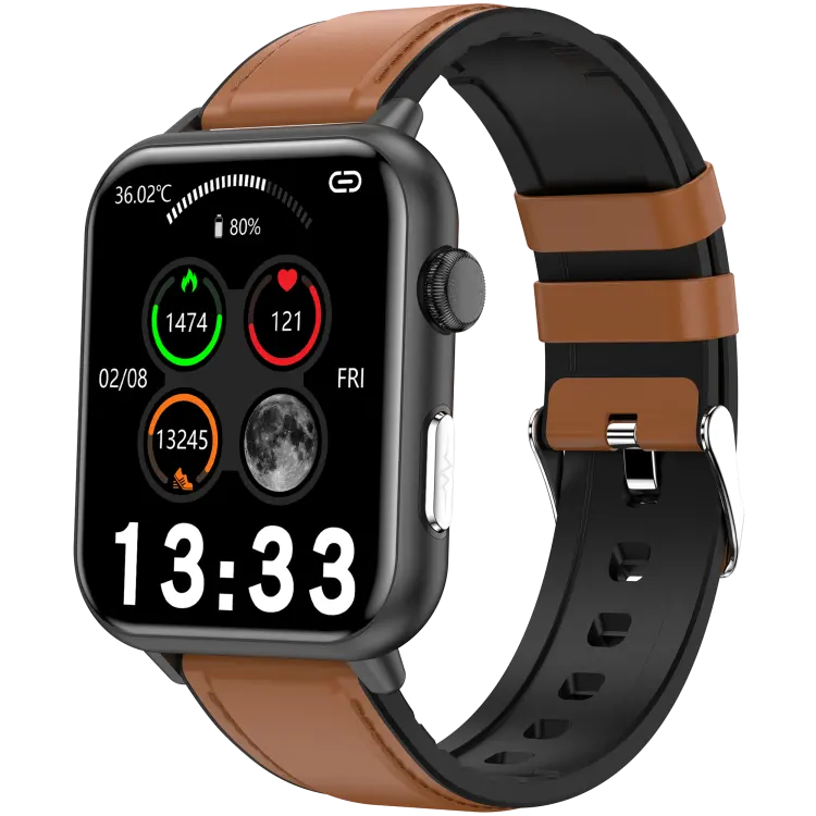 Valdus E200 ECG Health Intelligent Smartwatch Blood Glucose Monitor Android reloj inteligente Smart Watches for Men Women