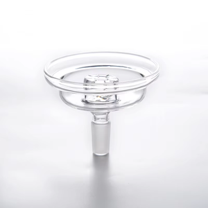 Bol à Shisha en verre de luxe <span class=keywords><strong>14MM</strong></span> Dia 18.8MM support de charbon de verre tête de narguilé et Joint accessoires pour fumer boîte d'emballage - Product Image 5