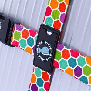 Himreyld <span class=keywords><strong>TSA</strong></span> สายรัดกระเป๋าเดินทาง20 32นิ้วสายไขว้ปรับได้ล็อคดิจิตอลซิป<span class=keywords><strong>230</strong></span>ยาวพิเศษ200แฟชัน - Product Image 4