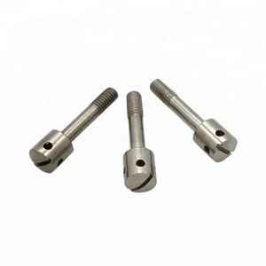 Vis de calandre filetée DIN404 à tête fraisée et percée, avec joint d'étanchéité - Product Image 2