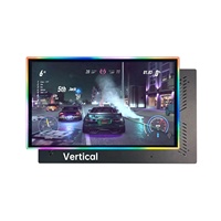 Personalización de fábrica 43 pulgadas 3M Multi Touch Capacitive Video Gaming LCD Pantalla táctil Monitor de luces LED con interfaz USB