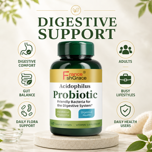 Wholesale Shecome <b>Probiotic</b> Supplement Manufacturer 100 Million CFU for Digestive Support 120 Acidophilus <b>Probiotic</b> <b>Tablets</b> - Product Image 3