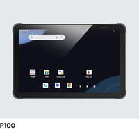 Tableta PC 5G Chainway P100 con Android 14, Pantalla de 10.95 Pulgadas, Sistema de Comunicación, Escáner de Código de Barras 2D con NFC, PDA Portátil