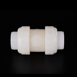 PVDF Double Union <strong>Check</strong> <strong>Valve</strong> One-Way Vertical Non-<strong>Return</strong> <strong>Valve</strong> for Industrial - Product Image 4