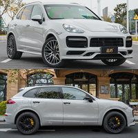 Kit carrosserie de conversion avant pour Cayenne 958 (2018) Turbo S, version 958.2 (mise à niveau de la 58.1), en matériau PP, fixation par boulons