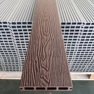 Piastrelle per decking in WPC composito, design moderno, coestrusione antiscivolo, ecologiche per pavimenti flottanti, uso esterno, piscina - Product Image 3