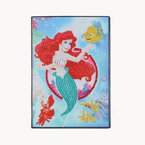 Wholesale 5D diamond painting stone A5 size paper notebook