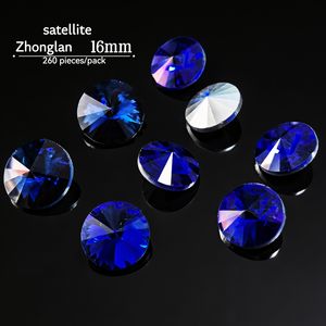 Accessoires de vêtements en cristal diamanté + Strass en verre K9 à fond pointu coloré pour bijoux et décoration d'ongles - Product Image 4