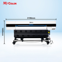 Impresora de Etiquetas Flexible de Formato Ancho Mycolor de 1.8m con Cabezal Único I3200, Impresión Digital Eco-Solvente CMYK, Garantía de 1 Año y A1