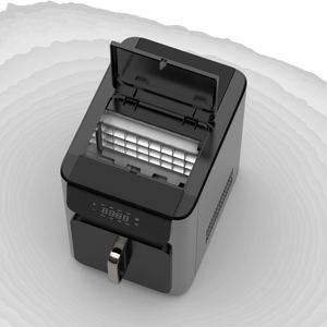 Machine à glaçons électrique personnalisée en forme de cube, boîtier en plastique, capacité 1,5 L, 220V/110V, pour usage domestique et bars à thé au lait - Product Image 4