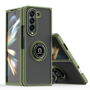 Nueva llegada a prueba de golpes con soporte de anillo funda de teléfono magnética para Z <span class=keywords><strong>Fold</strong></span> 6 Z <span class=keywords><strong>Fold</strong></span> 5 Z <span class=keywords><strong>Fold</strong></span> <span class=keywords><strong>4</strong></span> Z <span class=keywords><strong>Fold</strong></span> 3 - Product Image 4
